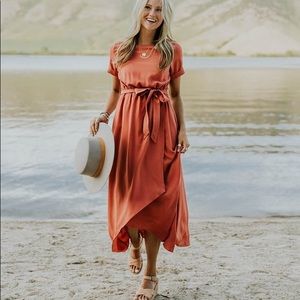 ROOLEE Taylor Jane Salmon Dress